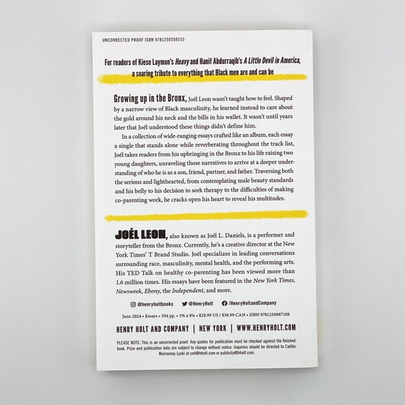 NEW Everything and Nothing at Once by Joél Leon Book Advanced Reader's Edition - Picture 2 of 9